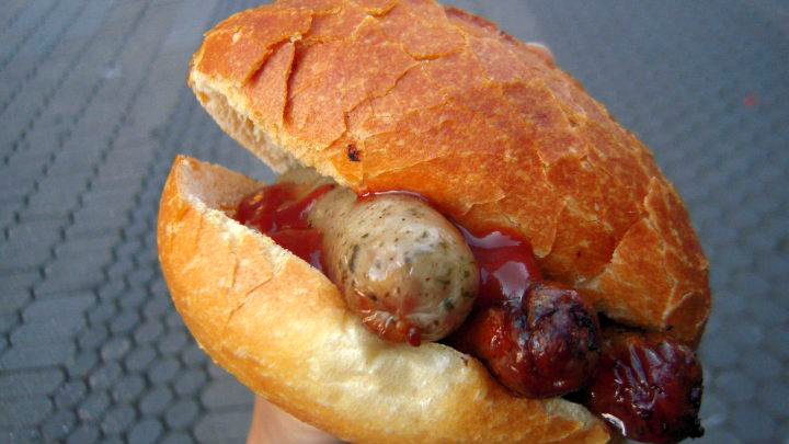 非常好吃的紐倫堡香腸 Famous Nuernberger!